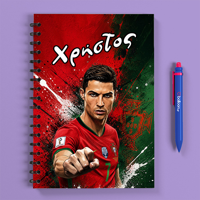 Προσωποποιημένο Τετράδιο - Ronaldo