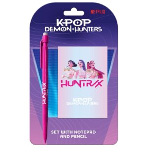 Σημειωματάριο A6 με Μολύβι - K-Pop Demon Hunters