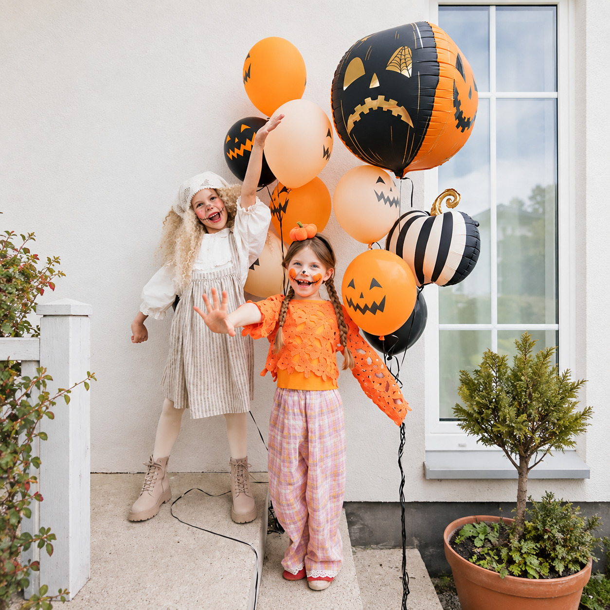 20" Μπαλόνι Σφαίρα Halloween - Τρομακτική Κολοκύθα - Image 5