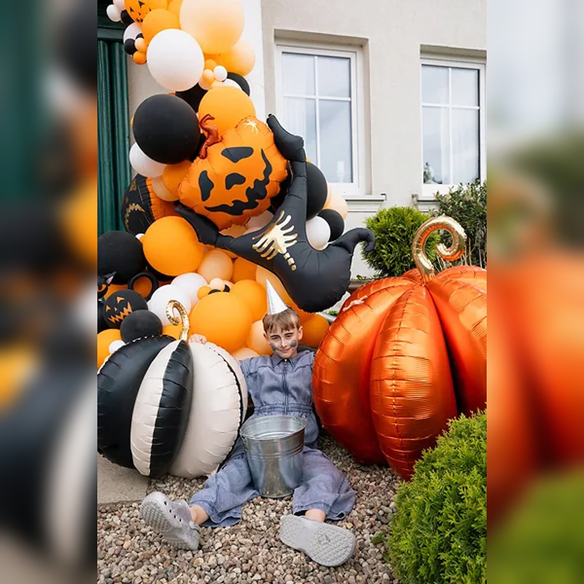 39" Μπαλόνι Halloween - Σκιάχτρο - Image 2