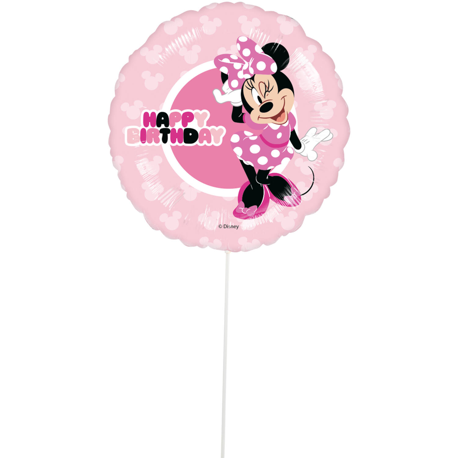 9" Mini Shape ροζ Μπαλόνι - Minniei Mouse