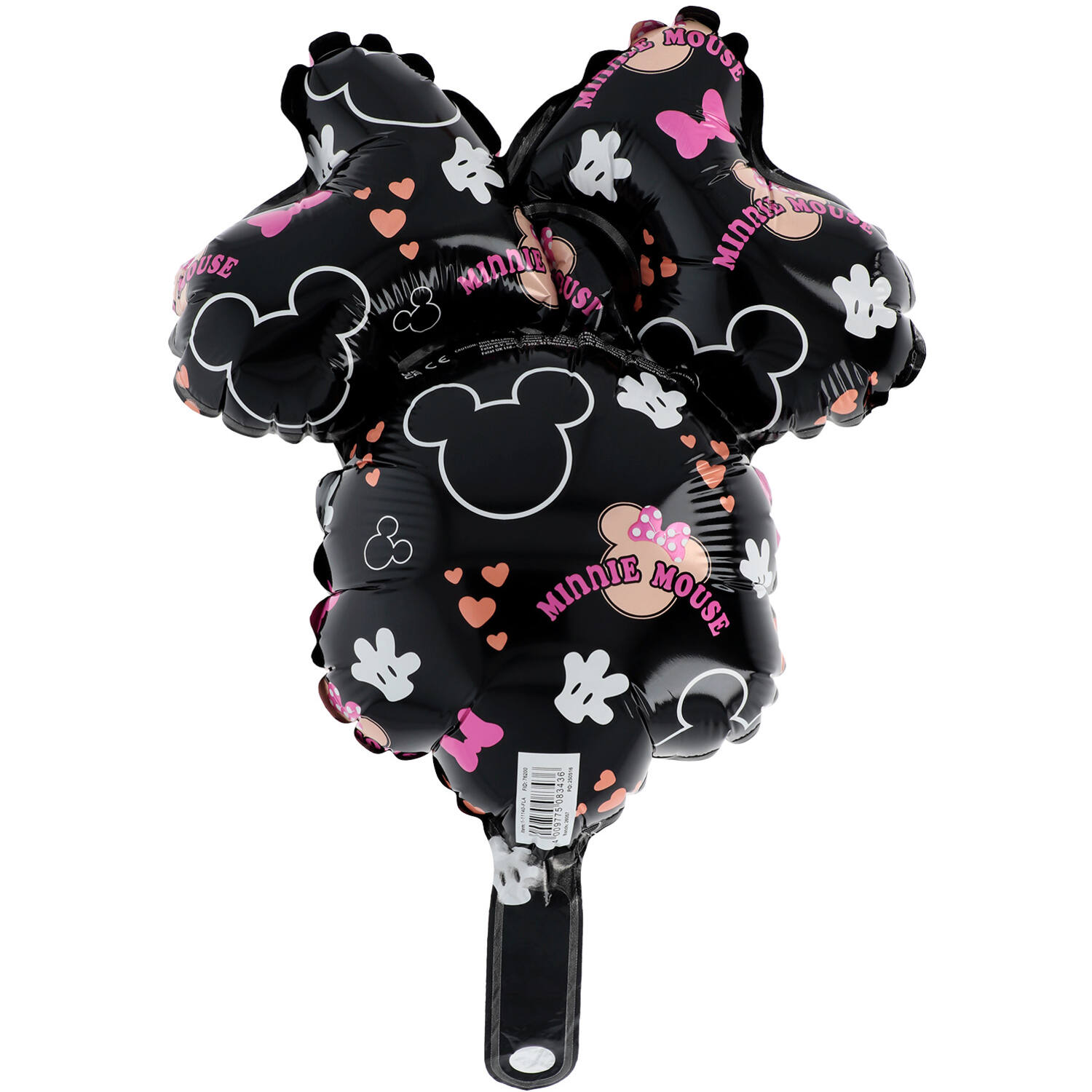 9" Mini Shape Μπαλόνι - Minnie Mouse φούξια - Image 3