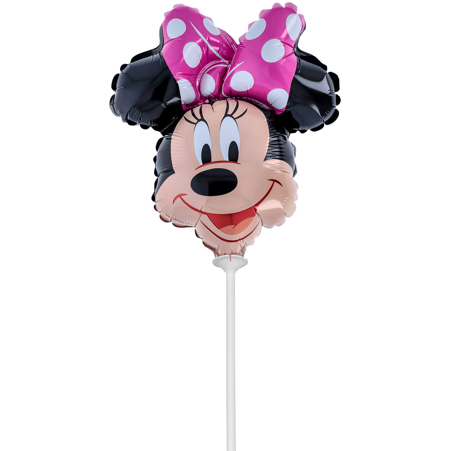9" Mini Shape Μπαλόνι - Minnie Mouse φούξια - Image 2