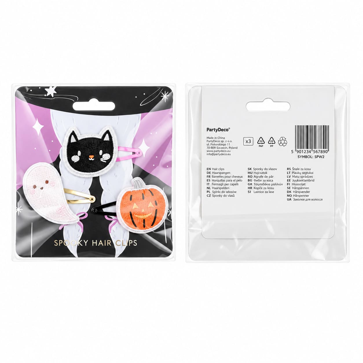 Τσιμπιδάκια Μαλλιών - Halloween (3 τεμ) - Image 6