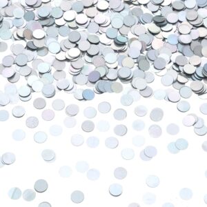 Άσπρο Foil Κομφετί 1cm (15gr)