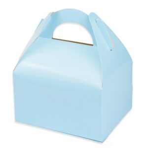 Γαλάζιο Lunch Box – Χάρτινα Κουτάκια Φαγητού (6 τεμ)