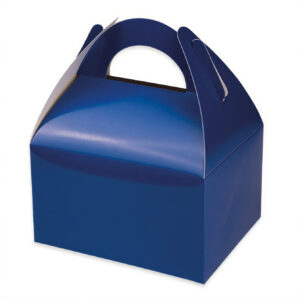 Μπλε Lunch Box – Χάρτινα Κουτάκια Φαγητού (6 τεμ)