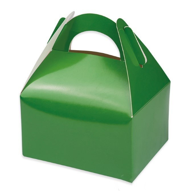 Πράσινο Lunch Box – Χάρτινα Κουτάκια Φαγητού (6 τεμ)