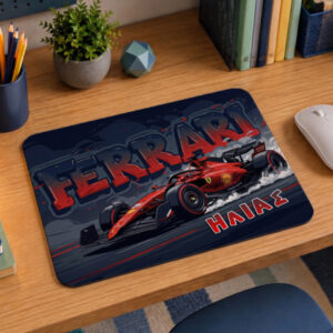Mouse Pad Gaming - Formula Ferrari με Όνομα