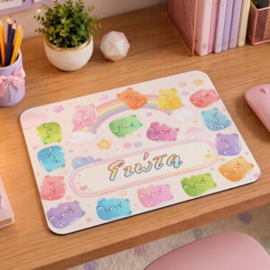 Mouse Pad Gaming - Jelly Bears με Όνομα
