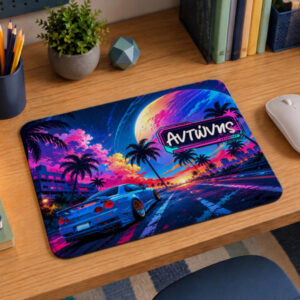 Mouse Pad Gaming - Late Rides με Όνομα