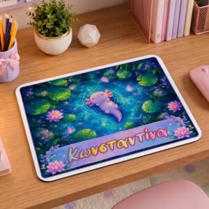 Mouse Pad Gaming - Magic Axolotl με Όνομα