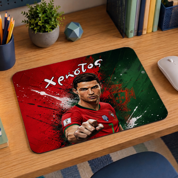 Mouse Pad Gaming - Christiano Ronaldo με Όνομα