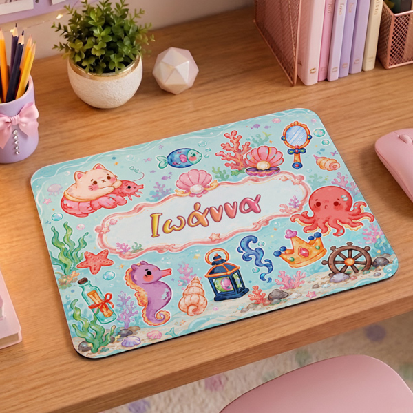 Mouse Pad Gaming - Βυθός με Όνομα