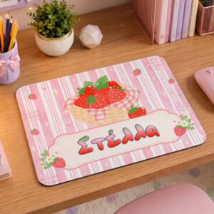 Mouse Pad Gaming - Φράουλες με Όνομα