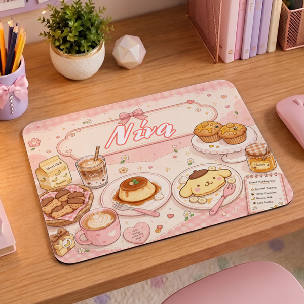 Mouse Pad Gaming - Pancakes με Όνομα