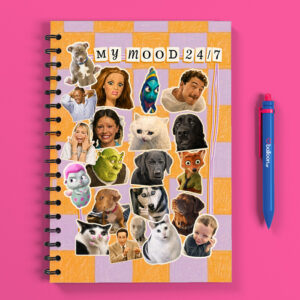 Τετράδιο - My Mood 24/7 (Σατινέ)