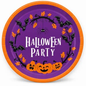 Χάρτινα Πιάτα φαγητού - Halloween Party (6 τεμ)