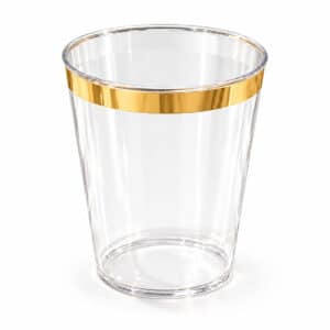 Ποτήρια Πολλαπλών Χρήσεων - Crystal Gold (6 τεμ)